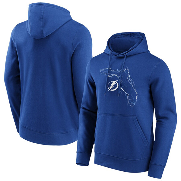 Men's Royal Tampa Bay Lightning Hometown Graphic Hoodie